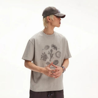 [Monterest] Outdoor Graphic Print Relaxed Fit Tee
