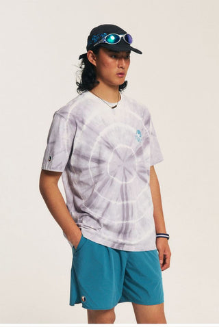 [Monterest] Moon Phase Tie-Dye Quick-Dry T-Shirt