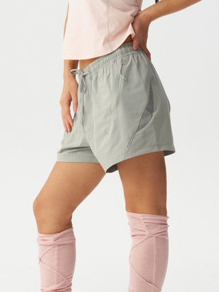 [Monterest] Quick-Dry Mesh Panel Running Shorts