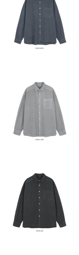 Weekly Pocket Pigment Shirt