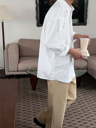 Dear Cotton Oversized Shirt