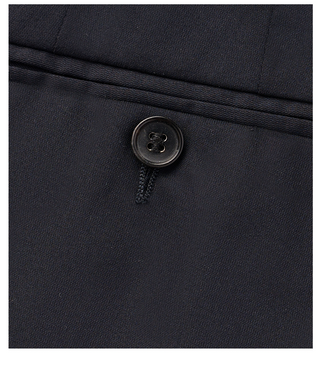 [CULTUM] Machine Washable Straight-Leg Trousers