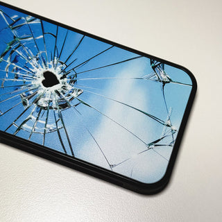 Crack of Heart Bumper Mirror Phone Case (Mirror/MagSafeVer.)