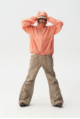 [Monterest] Washed Pleated Wide Leg Pants