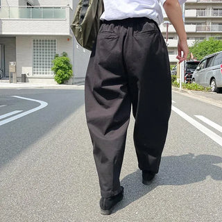cotton balloon pants (black)