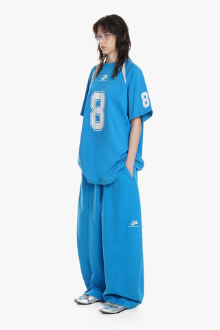 [MASONPRINCE] Combed Cotton No.8 Jersey T-Shirt