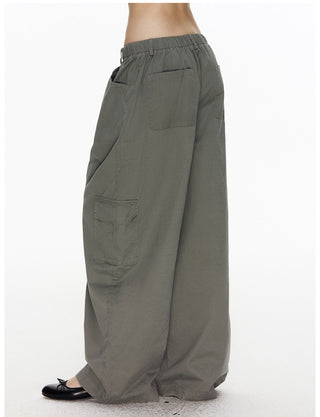 [NECY] Essential Utility Cargo Wide Pants