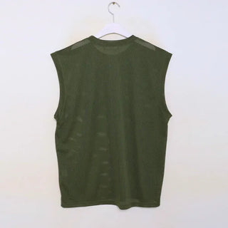 Mesh detail vest
