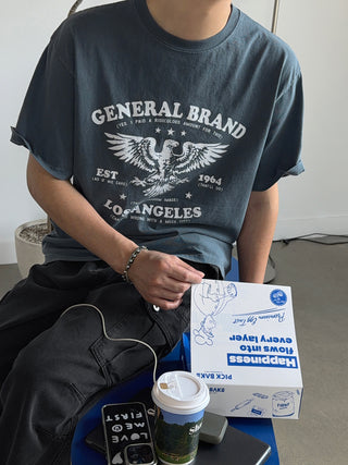 GENERAL Eagle Pigment  T-shirt