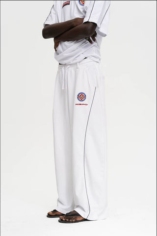 [MASONPRINCE] Urban Player Curved Sweatpants