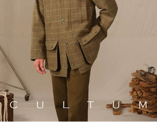 [CULTUM] Waterproof Wool Hunting Field Jacket