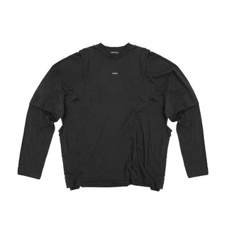 [MASONPRINCE] Lightweight 3-Piece Layered Long Sleeve Tee