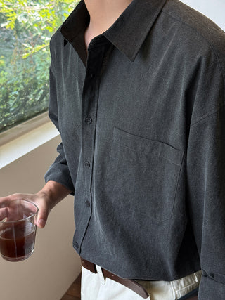 Thor Crack Pigment Oversized Shirt