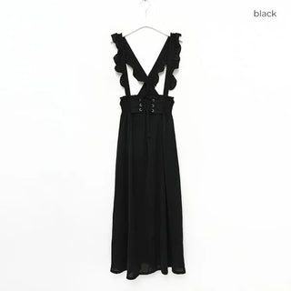 Frilled camisole dress