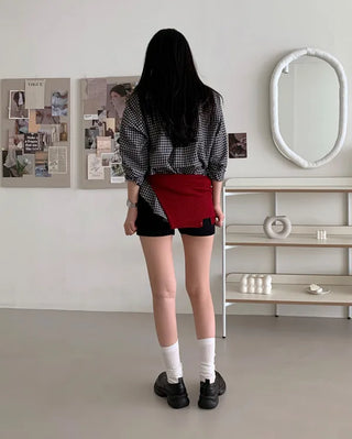 Platform thong zipper loafers (1 color)
