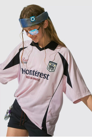 [Monterest] Outdoor Sports Print Polo Jersey Tee