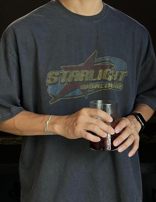 Star Pigment World Short Sleeve T-shirt (4 colors)
