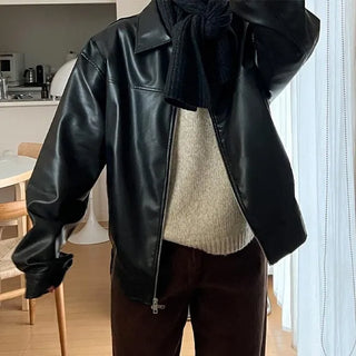 Leather jacket