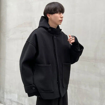 Hooded coat