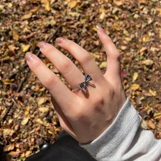 925 Silver Ribbon Ring