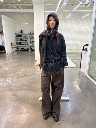 [NeverSeez] Washed Workwear Pants