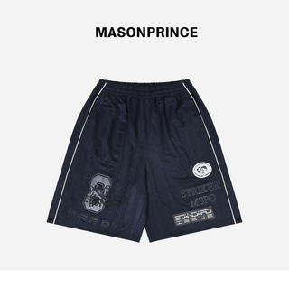 [MASONPRINCE] Striker No.8 Athletic Shorts