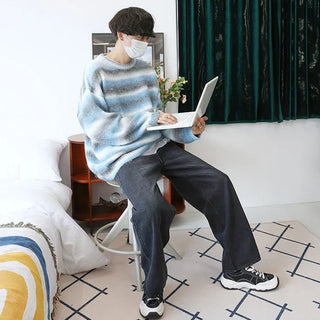Colorful striped knit