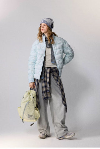 [Monterest] Packable Stand Collar Down Jacket