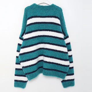 Boucle U-neck knit