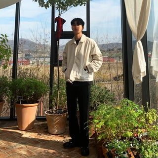 Forest Washed Coach Jacket (3 colors)