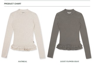 [Moromoro2] Long Sleeve Lace T-shirt