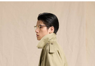 [CULTUM] Water-Resistant Cotton Short Trench Jacket