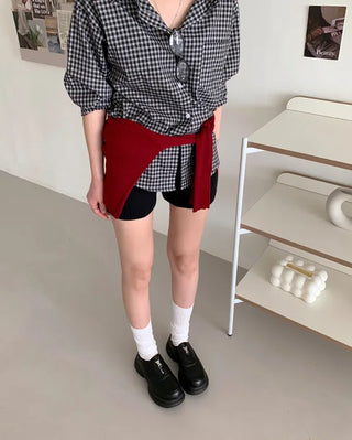 Platform thong zipper loafers (1 color)