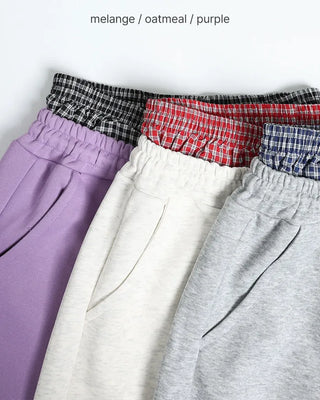 Sweatpants with Layered Point Pants