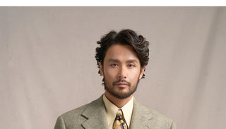[CULTUM] Heavyweight Wool Herringbone Blazer