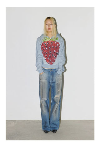 [CONP] “Lost ID CARD” Stained Jeans