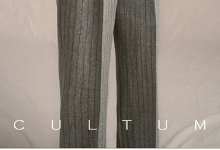 [CULTUM] Heavyweight Wool Double Pleat Trousers