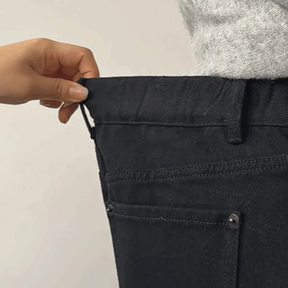 Uniker Rivet Studded Cotton Back Elastic Waist Shorts Cotton Shorts