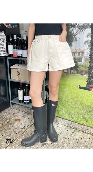 Tarun Cotton Back Elastic Waist Shorts Cotton Shorts