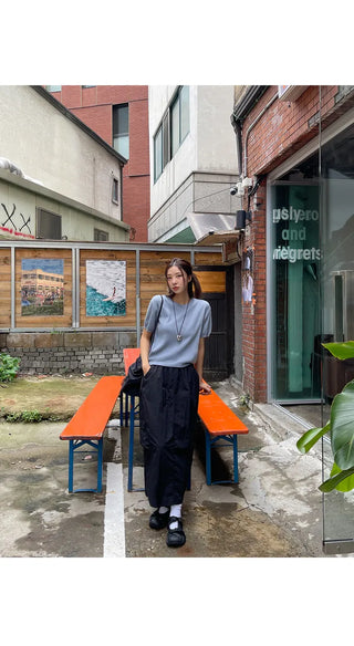 Monen Basic Short Sleeve Knit
