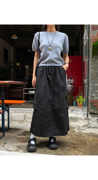 Monen Basic Short Sleeve Knit