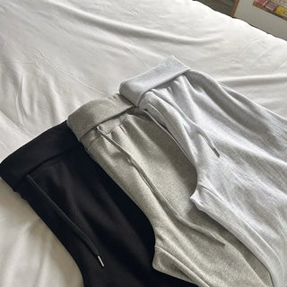 Pekin Premium Double-Sided Folding Two-Way String Jogger Wide Pants