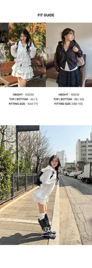 Lorard Jacquard Lace Oversized Hooded Cotton Windbreaker Shirt Jacket