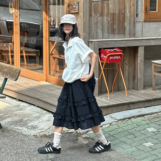 Abif String Short Sleeve Zip-Up Windbreaker