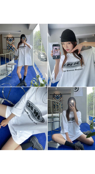 Inc Print Boxy Short Sleeve T-shirt