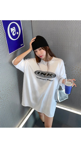 Inc Print Boxy Short Sleeve T-shirt