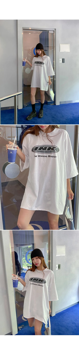 Inc Print Boxy Short Sleeve T-shirt
