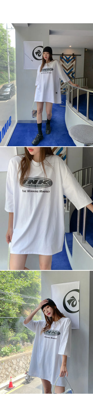 Inc Print Boxy Short Sleeve T-shirt