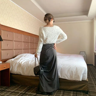 Soft cropped cardigan