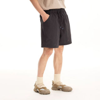[Monterest] Textured Nylon Drawstring Shorts